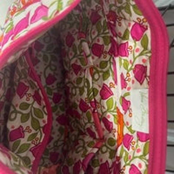 Vera Bradley Shoulder Bag in Lilli Bell Floral Tulips Print - Picture 6 of 8